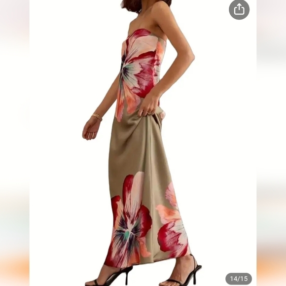 New Long Party Dress Size M - Picture 4 of 12